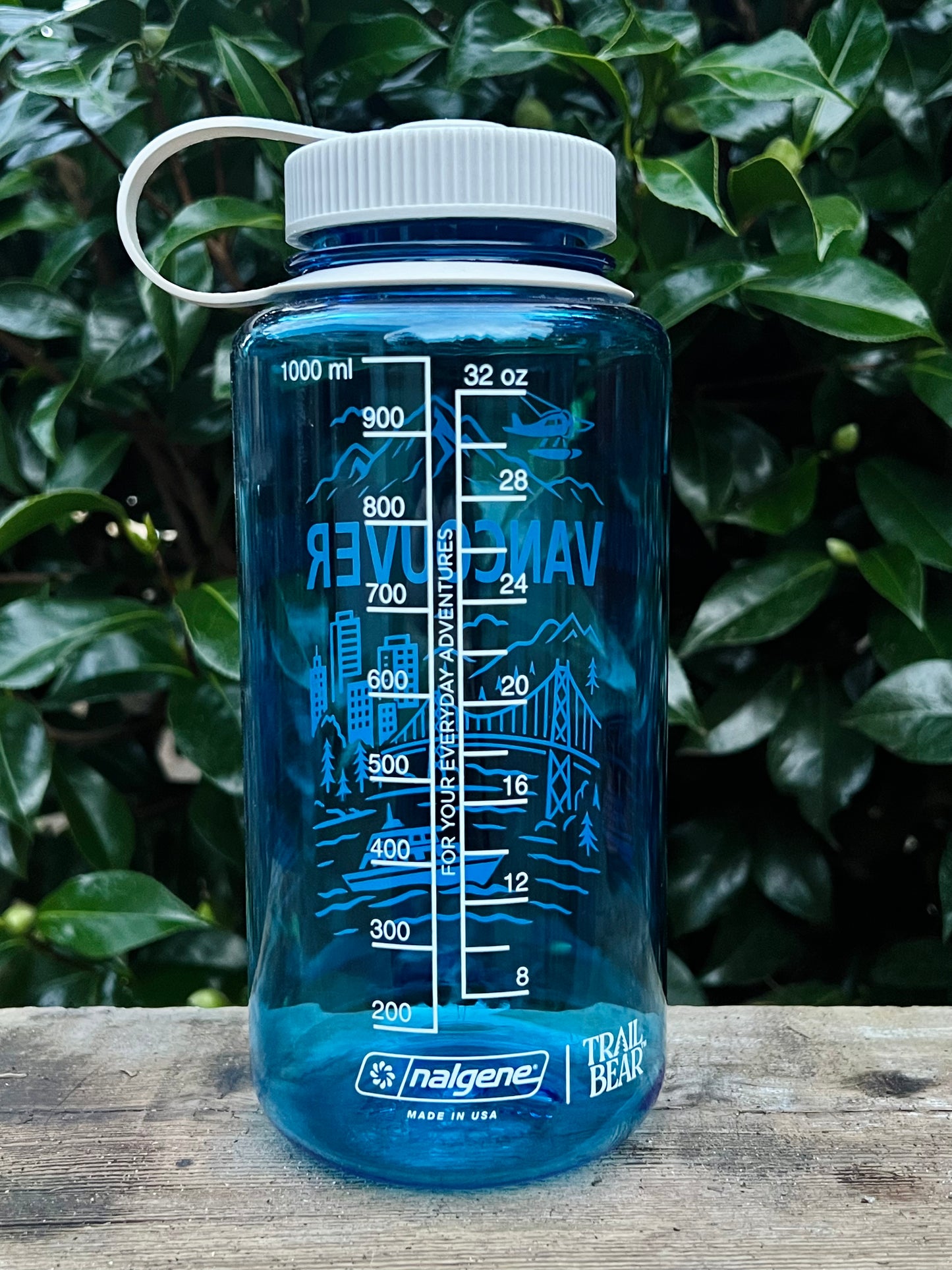 Trailbear Nalgene Bottle — Vancouver Edition (32 oz / 1L)